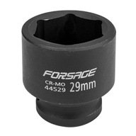 Nasadka głowica końcówka udarowa 1/2" 29 mm 6-kątna stal Cr-Mo Forsage