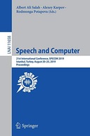Speech and Computer: 21st International