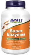 Super Enzymes 180 tabliet TRÁVENIE Now Foods