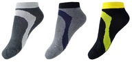 ponožky členkové ponožky detské Bambusové 3-pack 23-26