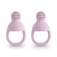 HRYZÁTKO NA KŔMENIE OBČERSTVENIA 2-PACK SOFT LILAC MUSHIE