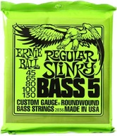 Ernie Ball EB2836 (45-130) Struny Do Gitary Basowej 5 strunowej + KOSTKA