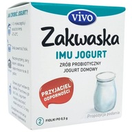 Domowy Jogurt ZAKWASKA IMU Żywe Kultury 2szt Vivo