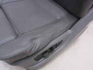 BMW E70 X5 seat left driver´s grey leather original electrical SPORT EUROP