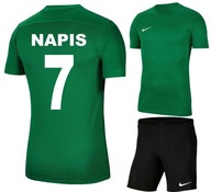 Nike komplet strój piłkarski z NADRUKIEM L męski