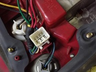 CHEVROLET NUBIRA light left rear part