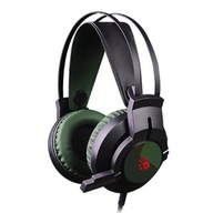 A4tech Bloody J437, słuchawki z mikrofonem, regulacja głośności, zielona, 7
