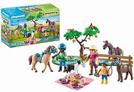 Playmobil 71239 Country Picnic Outing with Horses, pony Farm, Horse Toys, F