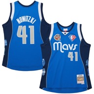 Tričko basketbalová Dirka Nowitzki Dallas Mavericks, 104-110