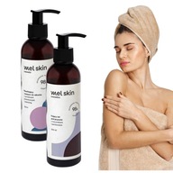 Zestaw Mel Skin ŻEL KOJĄCY pod prysznic + nawilżający SZAMPON włosy suche