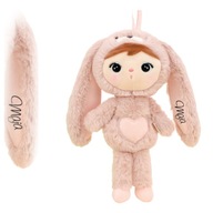 Metoo Ružový zajačik 30 cm Mini s personalizáciou Darček pre dievčatko
