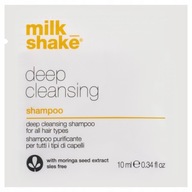Hĺbkový čistiaci šampón Milk Shake 10 ml