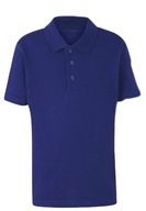 George koszulka polo chłopięca regular fit niebieska kobaltowa 98/104