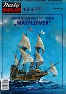 Mały Modelarz 1-2-3/23 - Galeon angielski Mayflower