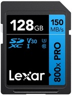 Lexar High-Performance 800x PRO 128Gb SDXC LSD0800P128G-BNNNG