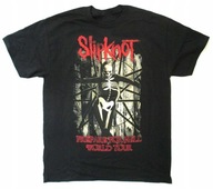 Rockové pánske tričko Slipknot Skull Hell World Tour