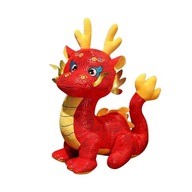 Plyšová hračka plyšový drak čínskeho Nového roka pre narodeninovú darčekovú spálňu