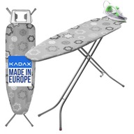 VASALÓDESZKA 120x38cm SZÉLES ASZTALLAP ÖSSZECSUKHATÓ VASALÓTARTÓ