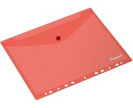Obálkový kufrík s europerforáciou A4 červený