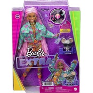 Bábika Barbie Extra Dúhové vrkoče