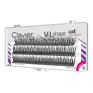 Zúbky na make-up Clavier Cat Eye V&L Shape L, 16 mm