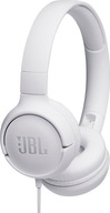 Słuchawki przewodowe JBL TUNE 500 biały