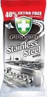 Chusteczki nawilżane Green Shield czyszczenie stali nierdzewnej 70 szt.