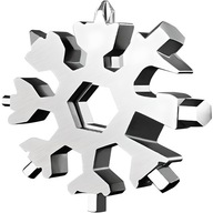 MULTIFUNKCIÓS KULCS HÓPEHELY MULTITOOL SNOW 18IN1 VÉSZHELYZETI SZERSZÁM