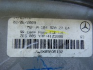 light rear rear part left MERCEDES ML W164 LED OPIS