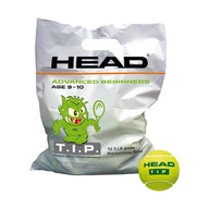 Detské tenisové loptičky HEAD Tip Green 72 ks zelené 578280 OS
