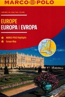 Atlas Europa najnowszy MARCO POLO 1:800 000 aktualizacja do 2028r dokładny