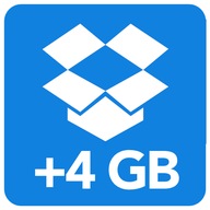 DROPBOX DOŁADOWANIE +4GB DOŻYWOTNIE