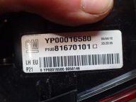 LIGHT REAR PART LEFT OPEL GRANDLAND X LED 81670101
