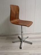 stolička FLOTOTTO vintage leta 80 retro loft ohýbaná preglejka