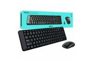 BEZDRÔTOVÝ SET KLÁVESNICA A MYŠ LOGITECH MK220 920-003161 | ČIERNA