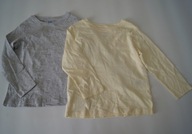 H&M top 2 pak bluzka top basic 2-4 l 98/104 K101