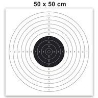 Tarcze Strzeleckie Uniwersalne 100szt. 50 x 50 cm