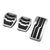 Pedálborítások St Parts ezüst-fekete, 3 darabos szett