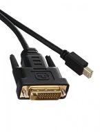 Kabel Mini DisplayPort DP do DVI 24+1 1,8m