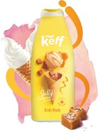 KEFF Żel pod prysznic dla młodzieży Słony karmel z lodami 700 ml