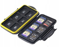 VODOTESNÁ Puzdro Case Box 12 SD micro SD kariet