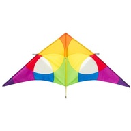 Obrovský šarkan Delta Rainbow 3m HQ Kites dúhový