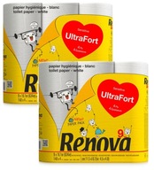 2x Toaletný papier Renova Ultra Fort 9R