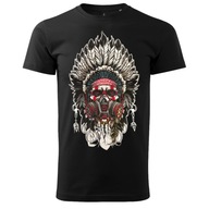 Koszulka T-Shirt Voyovnik Indian Chief czarna XXL