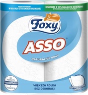 FOXY ASSO Ręcznik papierowy naturalnie biały 2 sztuki