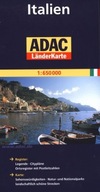 Italien ITALY Włochy mapa 1:650T ADAC