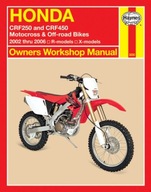 Honda CRF250 & CRF450 (02 - 06) Haynes