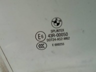 window door right front 05 R sedan Bmw Seria 5 V (2003-2010) E60/61