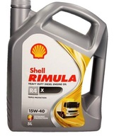 Motorový olej Shell Rimula 5 l 15W-40
