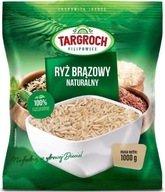 Ryż brązowy naturalny 1000g Targroch